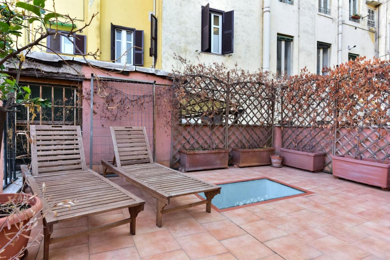 Apartmán Monti Secret Garden Řím Exteriér fotografie