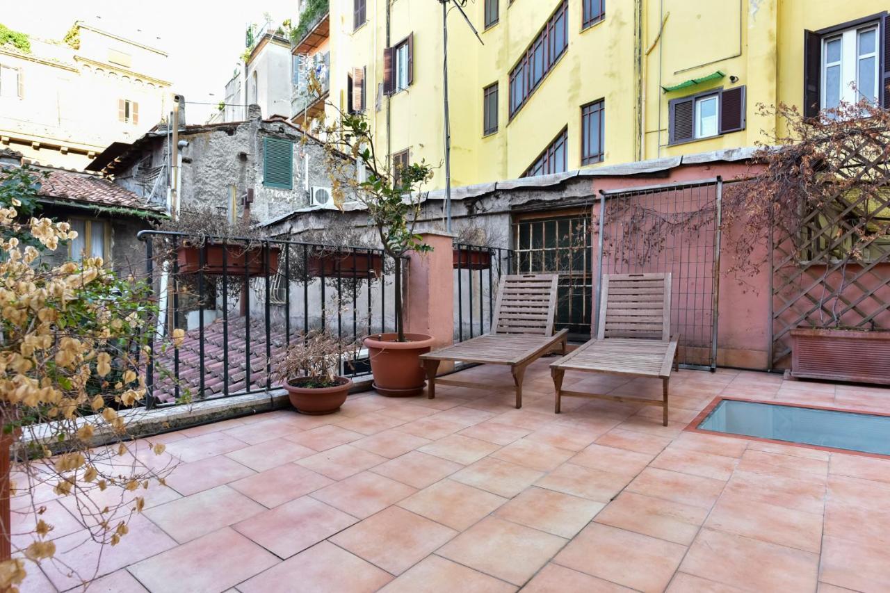 Apartmán Monti Secret Garden Řím Exteriér fotografie