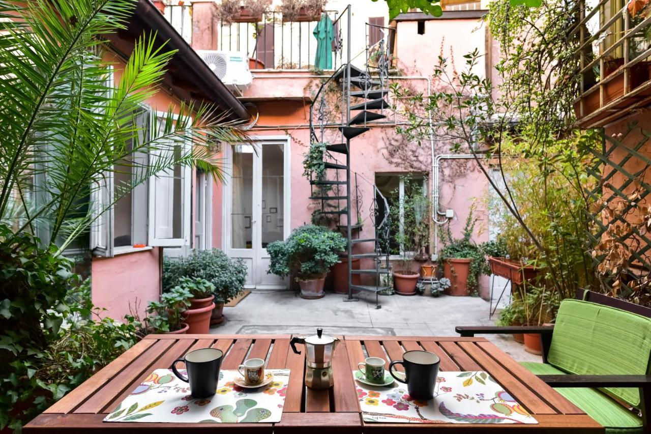 Apartmán Monti Secret Garden Řím Exteriér fotografie